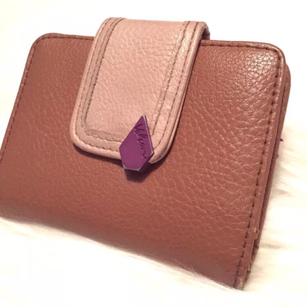 Volcom Woman’s Wallet Faux Leather Button close
